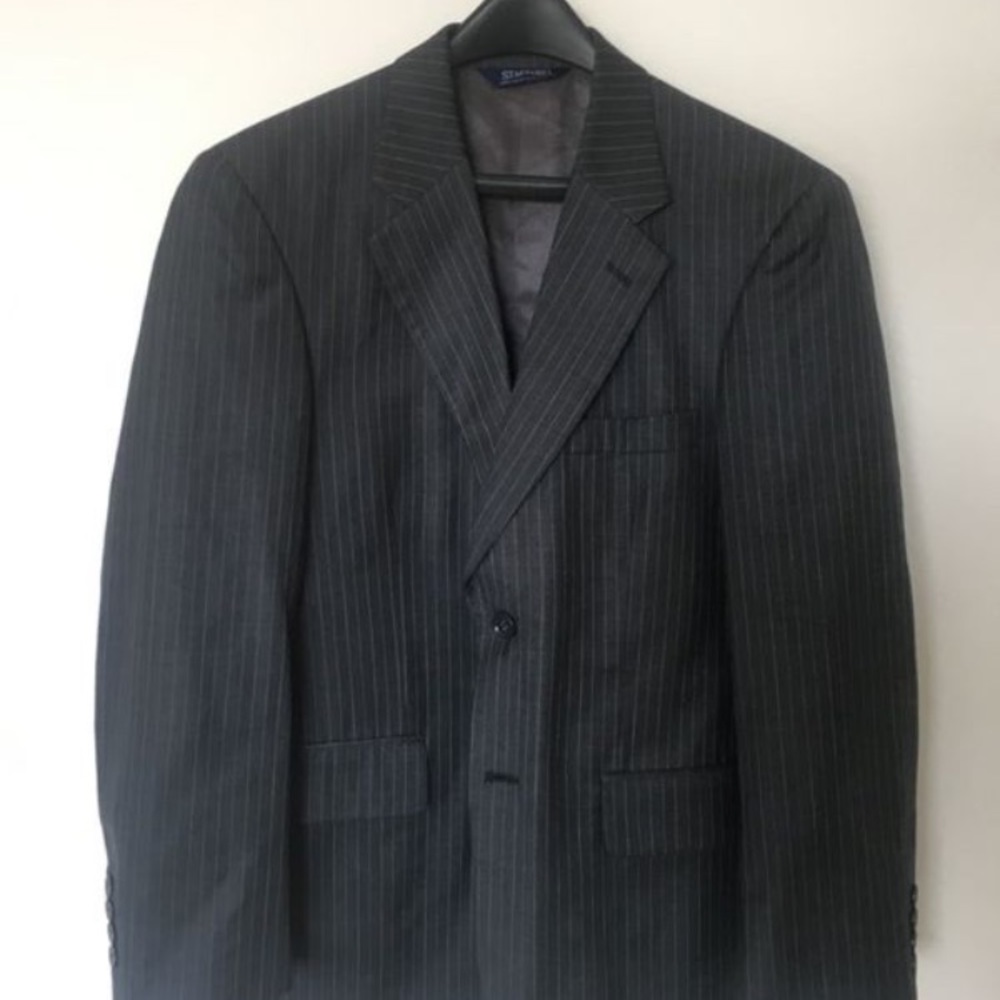 Stafford Charcoal Grey Suit and Pants
